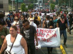 Se prevé que los estudiantes instalen un mitin en la explanada de la rectoría de la UNAM. TOMADA DE @@dragon13red_f21  /