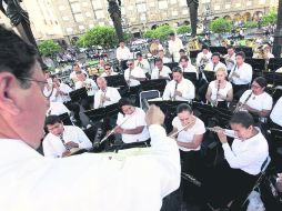 Popular. La Banda de Música del Estado, con Federico Palacios a la batuta. EL INFORMADOR /