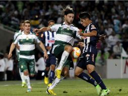 Santos y Rayados volverán a verse las caras en la final de la Concachampions. MEXSPORT /