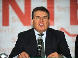 El presidente del SNTE, Juan Díaz de la Torre, hizo un nuevo llamado a los maestros para no obstaculizar la educación. ARCHIVO /