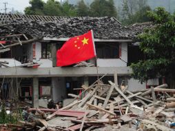 La localidad de Sichuan fue de las más afectadas por el fuerte terremoto del sábado. AFP /