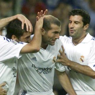 Zidane y Figo jugarán de nuevo juntos