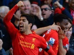 El uruguayo fue el protagonista en el empate ante Chelsea. AFP /