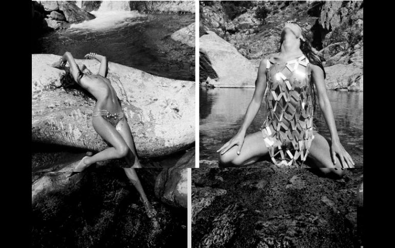 Fotografías del suizo Jean Clemmer que hacen parte de la exhibición. EFE /