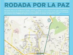 La manifestación partirá a las 08:30 horas para avanzar por toda la Avenida Bosque de San Isidro hasta el Centro de Zapopan. ESPECIAL /