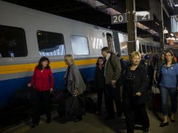 Esta tarde, dos personas pretendían atacar un tren de pasajeros cerca de Toronto. AFP /