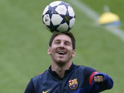 Lio no participó en la liga española para poder recuperarse y estar al cien en Champions. AP /