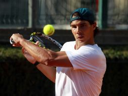 Rafa viene de perder la final en Montecarlo y busca reivindicarse. EFE /