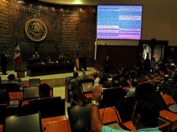 Los legisladores de MC respaldan su determinación en las atribuciones que les confiere el artículo 22 de la Ley Orgánica del Congreso. ARCHIVO /