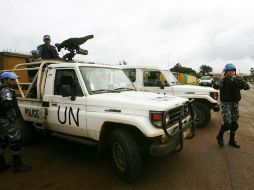 Los cascos azules bolivianos forman parte de las fuerzas de la paz internacional de la ONU. ARCHIVO /