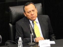 Jesús Zambrano sostiene una reunión con el PRD para dialogar la exigencia de renuncia de Rosario Robles. NTX /