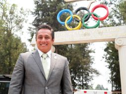 El clavadista y medallista olímpico en 2000, Fernando Platas fue uno de los asistentes. MEXSPORT /