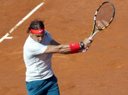 En menos de hora y media, Nadal se impone a su oponente. EFE /
