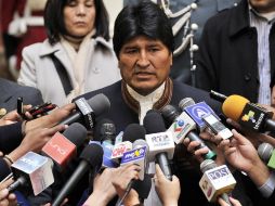 Evo Morales destacó la posición boliviana, dos años después de anunciar que La Paz llevaría su añejo caso a tribunales internacionales. AFP /
