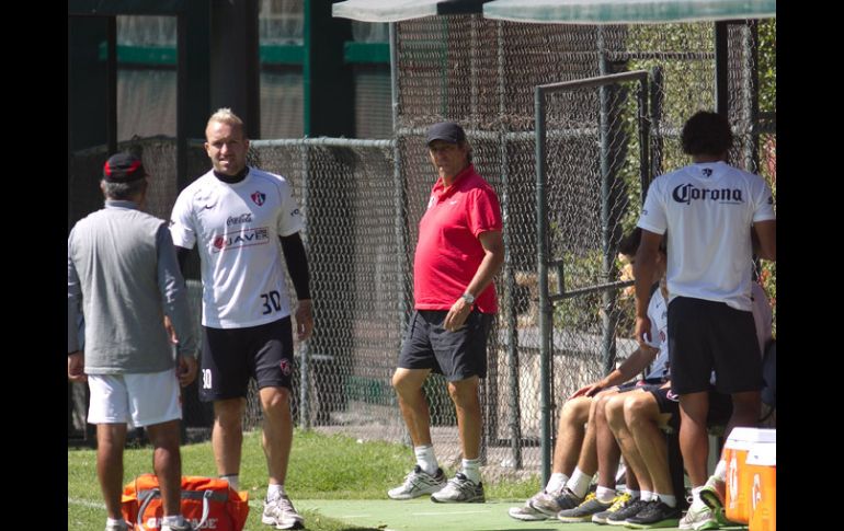Tomás Boy (centro) está dentro de los planes de Ruiz Orozco para seguir con el equipo. MEXSPORT /