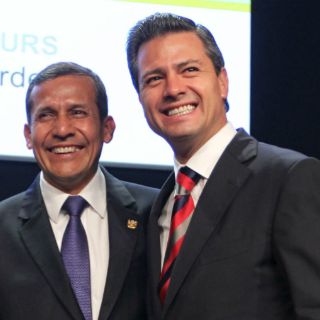 Inicia encuentro de Peña Nieto con Humala