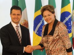 La decisión es resultado de los acuerdos alcanzados entre el Presidente Enrique Peña Nieto y su homóloga Dilma Rousseff. ARCHIVO /