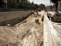 El túnel, cuya construcción inició el 17 de agosto de 2012, tiene un retraso de tres meses. ARCHIVO /