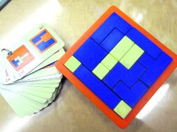 Variedad. Con colores y figuras los niños crecen mientras juegan.  /