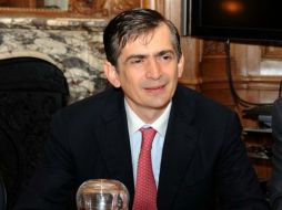 Agustín García asegura que el avance en las reformas hace que el futuro de México sea prometedor. ARCHIVO /