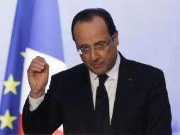 El presidente de Francia, François Hollande, concluyó en Shanghai su primer viaje oficial de 37 horas a China. AP /