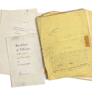 Manuscrito de ''Desayuno en Tiffany's'' es subastado