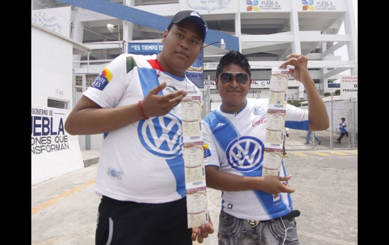 En Puebla, los aficionados de los Camoteros harán el lleno el próximio domingo ante el Atlas. NTX /