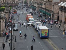 Secuestran los camiones en forma de protesta a sus demandas. NTX /