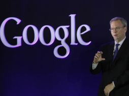 El presidente de Google, Eric Schmidt. ARCHIVO /