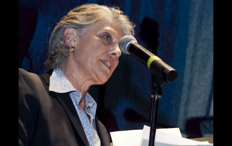 Myriam Vachez participó en la inauguración del Encuentro Intermunicipal Cultural 2013, con sede en el Museo de Arte Zapopan.  /