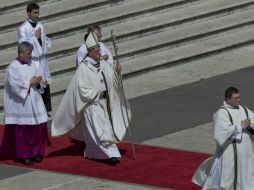 El Pontífice pidió a los jóvenes tener fe en Cristo. AP /
