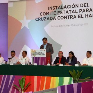Sedesol ha instalado 14 comités estatales para Cruzada contra Hambre