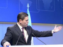 El ministro participó en el panel ''Los retos de Colombia en un posible escenario de posconflicto''. ARCHIVO /