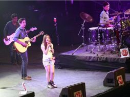 Los Vázquez Sounds cantaron temas como ''I want you back''. ARCHIVO /