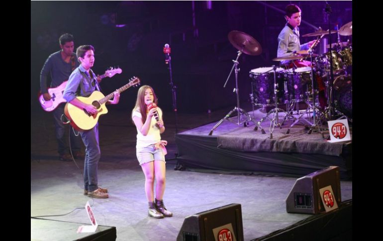 Los Vázquez Sounds cantaron temas como ''I want you back''. ARCHIVO /