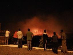 Algunos vecinos del bosque La Primavera dicen estar ya preparados ante una posible evacuación de la zona. EL INFORMADOR /