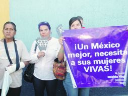 Manifestación. En Guadalajara se registraron de 2008 a 2011, 255 desapariciones de mujeres. EL INFORMADOR /