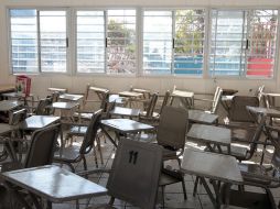 La Secretaría de Educación estatal suspende clases en todos los niveles en el municipio de Apatzingán. ARCHIVO /