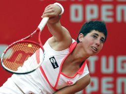 Suárez sólo requiere dos sets para imponerse a su contrincante. EFE /