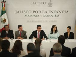 La adopción de la Alerta AMBER se da como parte del lanzamiento del programa de Jalisco por la Infancia, Acciones y Garantías.  /