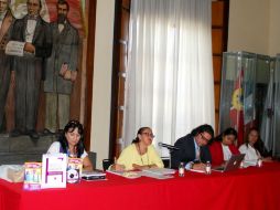 Rueda de prensa del Instituto Municipal de las Mujeres en Guadalajara.  /