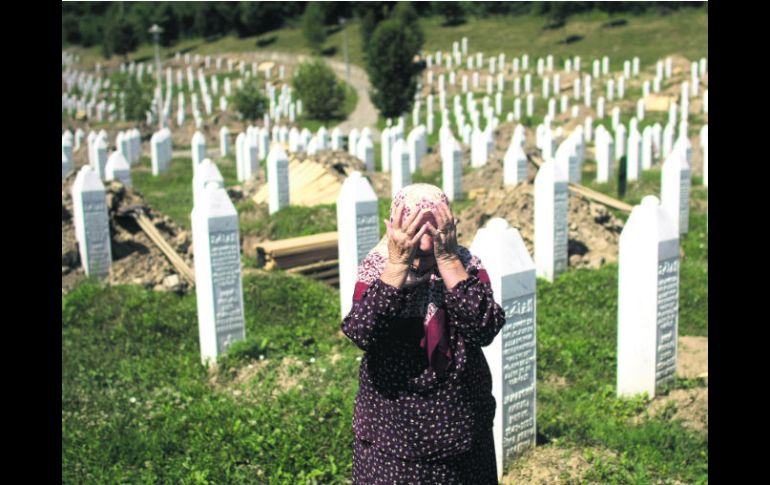 Heridas abiertas. En la década de los 90 la región de los Balcanes vivió hundida en una guerra que, se calcula, dejó 100 mil muertos. AP /