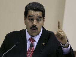 Nicolás Maduro acusó a la prensa de su país de no informar del trabajo que realiza como presidente. ARCHIVO /
