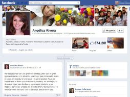 Angélica Rivera, esposa del Presidente Peña, informa del fallecimiento de su abuela, a quien dedica mensaje en Facebook. ESPECIAL /