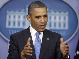 El presidente Barack Obama dijo que Estados Unidos no apresurará la toma de decisiones sobre Siria. AP /
