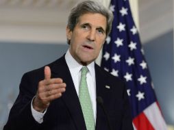 El secretario de Estado de Estados Unidos asegura que la Liga Árabe está preparada para aceptar fronteras. EFE /