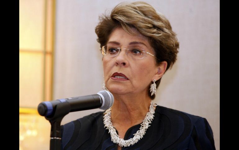 La titular de la Secretaría de Salud, Mercedes Juan López. ARCHIVO /