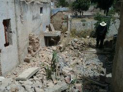 Sus hogares resultaron dañados desde que el 13 de julio de 2011.  /