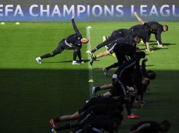 El equipo del Bayern Munich realizó el reconocimiento de cancha este martes. AFP /