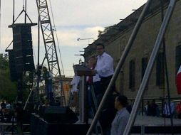 Los 18 años de gobiernos panistas en el Estado aún son parte de los discursos de Aristóteles.  /